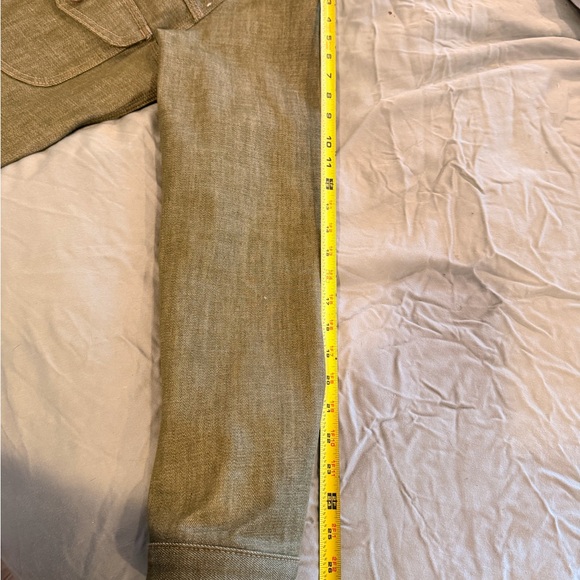 Men's Brave star Mojave olive Denim Jacket - Picture 2 of 8